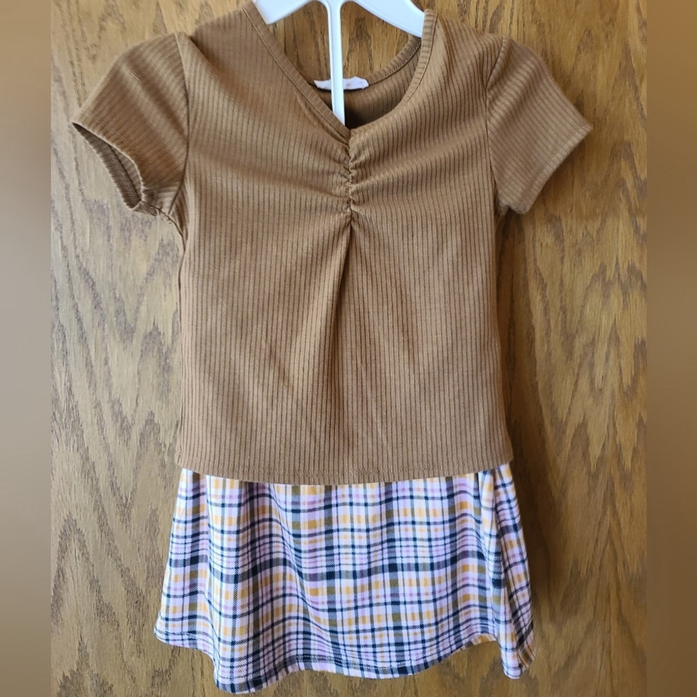 Knitworks Girls Coordinated Skirt & Top Set Size 7/8 - Picture 2 of 10